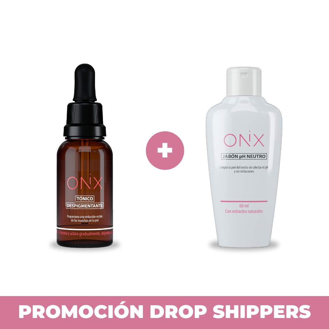TÓNICO ONIX DESPIGMENTANTE + JABÓN PH